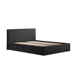 Lemon Pavilion Furniture Berlin Ottoman Double Bed Frame (Pack of 2) - L203 x W154 x H89 cm in Black - thumbnail 1