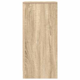 Berkfield Home Sideboard Sonoma Oak 29.5x34x76 cm Engineered Wood in Tan - thumbnail 7