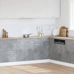 Berkfield Home Durable Drawer Bottom Cabinet Lyon Concrete Grey 40x46x81.5 cm En - thumbnail 1