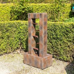 Primrose Aveiro Cascading Water Feature 89cm in Brown - thumbnail 1