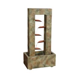 Primrose Aveiro Cascading Water Feature 89cm in Brown - thumbnail 6