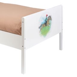 Liberty House Toys Kids White Single Bed - Horse Rider - thumbnail 6