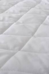 The Lyndon Company Easy Wash Quilted Pillow Protector Pair - Deyongs 1846 in White - thumbnail 4
