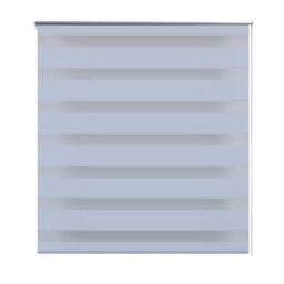 Berkfield Home Zebra Blind 140 x 175 cm White - thumbnail 2