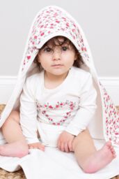 Kite Women's Baby Rosey Posey Cuddle Wrap in Cream - thumbnail 2