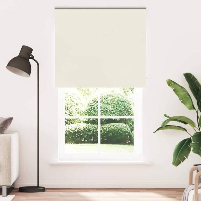 Berkfield Home Roller Blind Blackout Marine 165x175 cm Fabric Width 161.6 cm Pol… in White - image 1