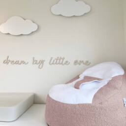 rucomfy Beanbags rucomfy Snug Gaga Baby Bean Bag - Soft & Supportive Newborn Seat in Dusty Pink - thumbnail 1