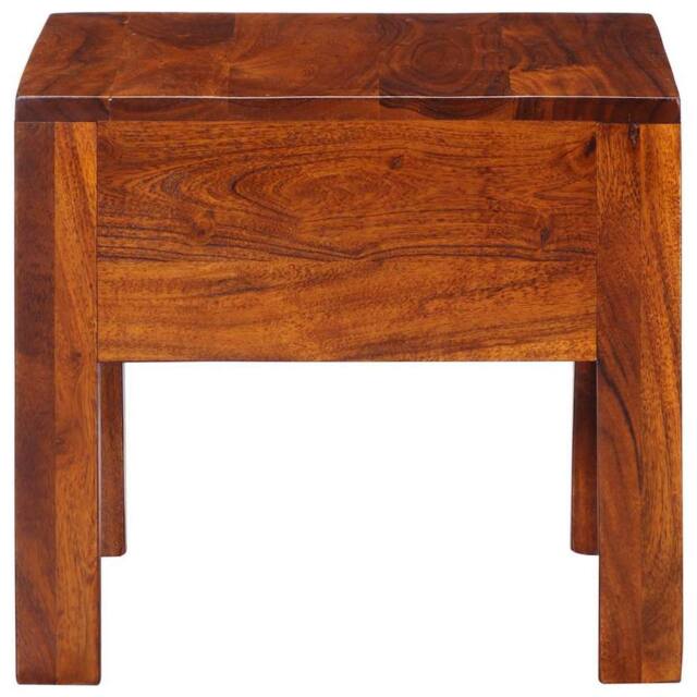 Berkfield Home Stylish Bedside Cabinet 2 pcs 40x40x36 cm Solid Wood Acacia in Brown - Size: 40 x 40 x 36 cm - image 1