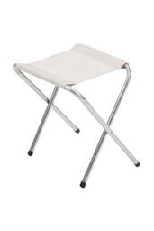 Living and Home Folding Picnic Table with 4 Stools Portable Aluminum Table Stools Set in White - thumbnail 8