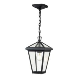 Netlighting Hinkley Alford Place Outdoor Pendant Ceiling Light Museum Black IP44