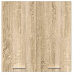 Berkfield Home Hanging Cabinet Lyon Sonoma Oak 60x31x60 cm Engineered Wood in Light Tan - Size: 60 x 31 x 60 cm - thumbnail 6