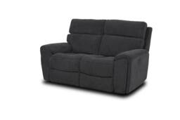 META Sofa Atlanta 2 Seater Power Recliner in Black - thumbnail 6