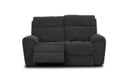 META Sofa Atlanta 2 Seater Power Recliner in Black - thumbnail 3