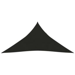Berkfield Home Sunshade Sail 160 g/m ² Black 5x5x5 m HDPE - thumbnail 2