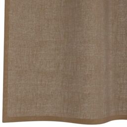 Berkfield Home Voile Curtains with Grommets 2 pcs Light Brown - thumbnail 6