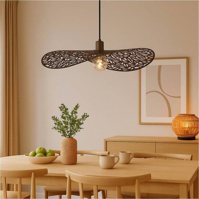 Loops Stylish Modern Bronze Pendant Ceiling Light for Elegant Indoor Spaces in Brown - image 1