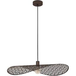 Loops Stylish Modern Bronze Pendant Ceiling Light for Elegant Indoor Spaces in Brown - thumbnail 3