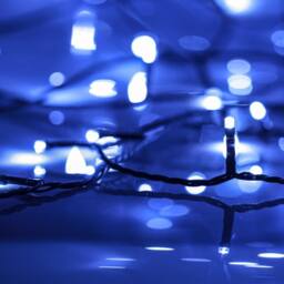 Berkfield Home Light String with 400 LEDs Blue 40 m 8 Light Effects - thumbnail 6