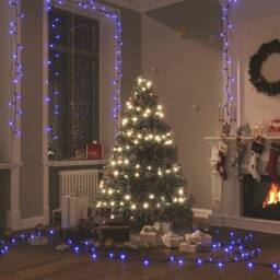 Berkfield Home Light String with 400 LEDs Blue 40 m 8 Light Effects