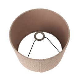 Ruma Taupe Boucle Tapered Shade for Table Lamps in Beige - Size: 16 inches - thumbnail 4