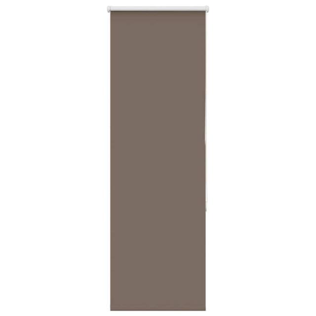 Berkfield Home Roller Blind Blackout Coffee 40x175 cm Fabric Width 35.7 cm Polyester in Brown - image 1