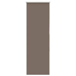 Berkfield Home Roller Blind Blackout Coffee 40x175 cm Fabric Width 35.7 cm Polyester in Brown