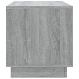 Berkfield Home TV Cabinet Grey Sonoma 102x41x44 cm Engineered Wood - Size: 102 x 41 x 44 cm - thumbnail 6