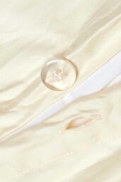 Homescapes Egyptian Cotton Duvet Cover with Pillowcase 1000 TC in Cream - Size: King - thumbnail 3