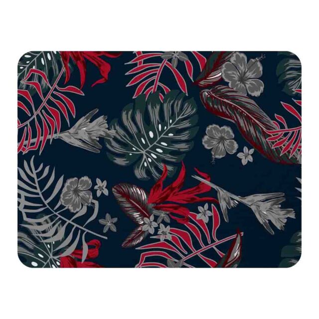 Benjamin Tate Design Leaves Of Tropical Plants Blanket in Natural - Size: 120 cm x 150 cm - image 1