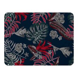 Benjamin Tate Design Leaves Of Tropical Plants Blanket in Natural - Size: 120 cm x 150 cm - thumbnail 1
