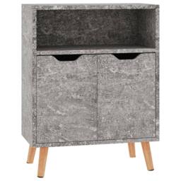 Berkfield Home Sideboard Concrete Grey 60x30x72 cm Engineered Wood - Size: 60 x 30 x 72 cm - thumbnail 3