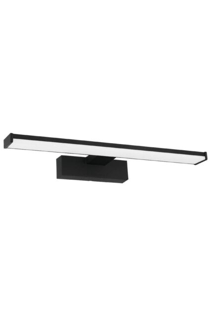 Eglo Pandella 1 Plastic Integrated LED IP44 Bathroom Mirror Wall Light in Black - image 1