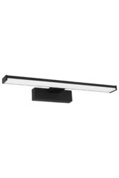 Eglo Pandella 1 Plastic Integrated LED IP44 Bathroom Mirror Wall Light in Black - thumbnail 1
