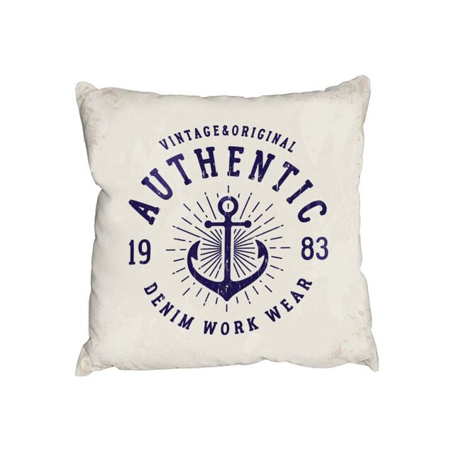 Benjamin Tate Design Cushions - Vintage Anchor Logo (Cushion)