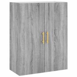 Berkfield Home Highboard Grey Sonoma 69.5x34x180 cm Engineered Wood - thumbnail 5