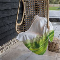 Benjamin Tate Design landscape illustration Designer Blanket in Natural - Size: 120 cm x 150 cm - thumbnail 3