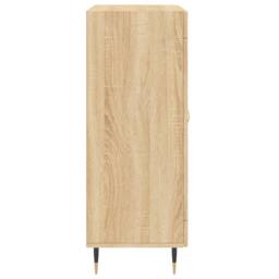 Berkfield Home Sideboard Sonoma Oak 69.5x34x90 cm Engineered Wood in Brown - thumbnail 7