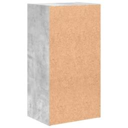 Berkfield Home Classic 2-Tier Book Cabinet Concrete Grey 40x30x76.5 cm Engineere - thumbnail 7