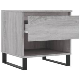 Berkfield Home Modern Coffee Tables 2 pcs Grey Sonoma 50x46x50 cm Engineered Wood - Size: 50 x 46 x 50 cm - thumbnail 7