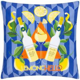 Furn Limoncello UV Water Resistant Outdoor Cushion in Cobalt - Size: 43 cm x 43 cm - thumbnail 3