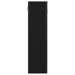 Berkfield Home Bathroom Mirror Cabinet Black Oak 60x16x60 cm Engineered Wood - Size: 60 x 16 x 60 cm - thumbnail 5
