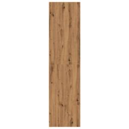 Berkfield Home Wardrobe Artisian Oak 100x50x200 cm Engineered Wood in Brown - Size: 100 x 50 x 200 cm - thumbnail 5