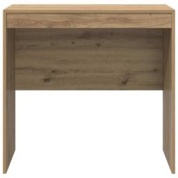 Berkfield Home Modern Desk Artisan Oak 80x50x76 cm Engineered wood in Brown - Size: 80 x 50 x 76 cm - thumbnail 5