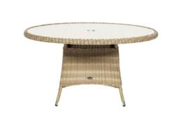 Royalcraft WENTWORTH 6 Seater Round Carver Dining Set in Beige - thumbnail 4