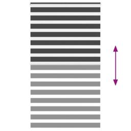Berkfield Home Elegant Zebra Blind Black 130x200 cm Fabric Width 125.9 cm Polyester - thumbnail 5