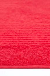 Homescapes Imperial Plain Cotton Bath Mat in Red - thumbnail 3