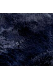 Native Natural Blue Sheepskin Rug XXL - Size: 60 cm x 120 cm - thumbnail 3
