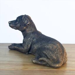Animal Crackers Jack Russell Terrier Dog Figurine, Leonardo Reflections, Gift Boxed in Bronze - thumbnail 8