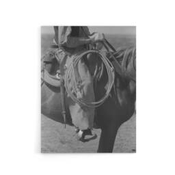 "Artery8 Russell Lee Cowboy Regalia & Equipment Photograph Canvas Art Print in Grey - Size: W12"" x H16""" - thumbnail 1