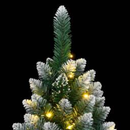 Berkfield Home Artificial Christmas Tree 150 LEDs 150 cm in Green - thumbnail 7